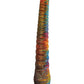 Stardust Kinky Kraken Silicone Dildo with Suction Cup - Multicolor - 13in