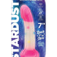 Stardust Star Fuck Silicone Dildo - Pink/White