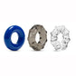 Stay Hard Triple Stretch Cock Rings - Assorted Colors/Multicolor - 3 Pack