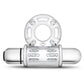 Stay Hard Vibrating Mega Bull Cock Ring - Clear