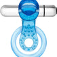 Stay Hard Vibrating Tongue Ring - Blue
