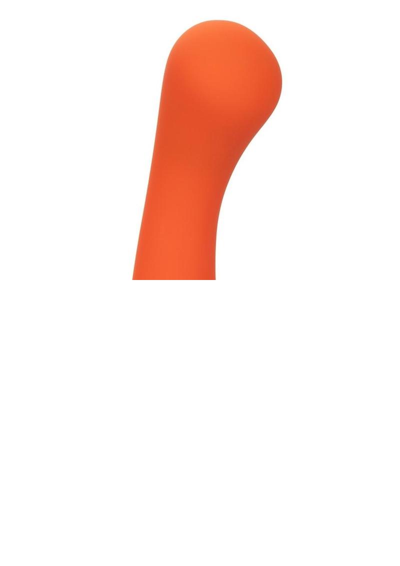 Stella Liquid Silicone G-Wand Rechargeable Vibrator - Orange