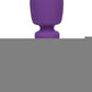 Stella Liquid Silicone Massager Rechargeable Vibrator - Purple
