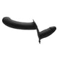 Strap U 28x Rechargeable Silicone 28x Double Dildo with Harness and Remote Control - Black