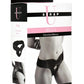 Strap U Bella Velvet-Lined Elastic Strap-On Harness - Black