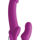 Strap U Evoke Vibrating Silicone Strapless Strap-On - Pink