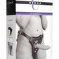 Strap U Flamingo Low Rise Strap-On - Black/Pink