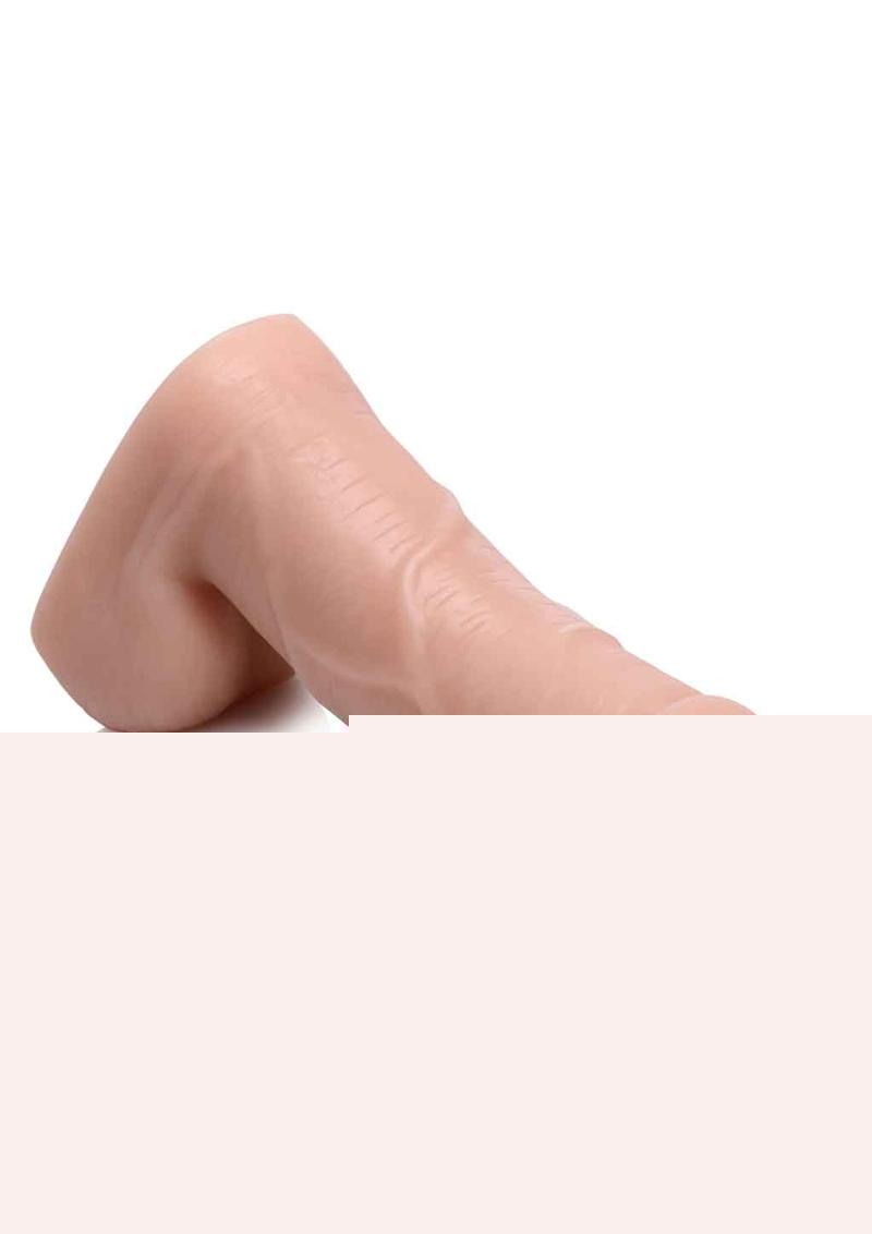 Strap-U Large Bulge Soft Packer Dildo - Vanilla - 6.5in
