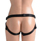 Strap U Pegged Pegging Silicone 5in Dildo with Harness