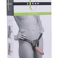 Strap U Plena II Double Penetration Adjustable Strap-On Harness - Vanilla