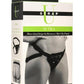 Strap U Sutra Fleece Lined Strap-On with Bullet Pocket - Black