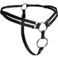 Strap U Unity Double Penetration Strap-On Harness - Black