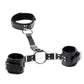 Strict Adjustable Neck to Wrist Restraints - Black