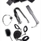 Strict Bed Bondage Restraint Kit - Black - Set Of 6