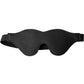 Strict Black Fleece Lined Blindfold - Black