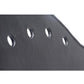 Strict Deluxe Rounded Paddle with Holes - Black