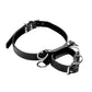 Strict Frog Tie Kneeling Bondage Restraint System - Black