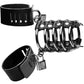 Strict Gates Of Hell Chastity Device - Black/Metal