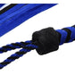 Strict Leather Black and Blue Suede Flogger - Black/Blue