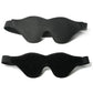 Strict Leather Black Fleece Lined Blindfold - Black
