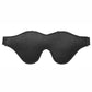 Strict Leather Black Fleece Lined Blindfold - Black