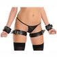 Strict Leather Deluxe Locking Thigh Cuffs - Black