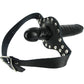 Strict Leather Ride Me Mouth Gag - Black