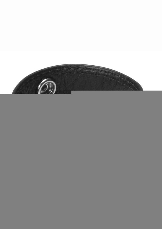 Strict Leather Speed Snap Cock Ring - Black