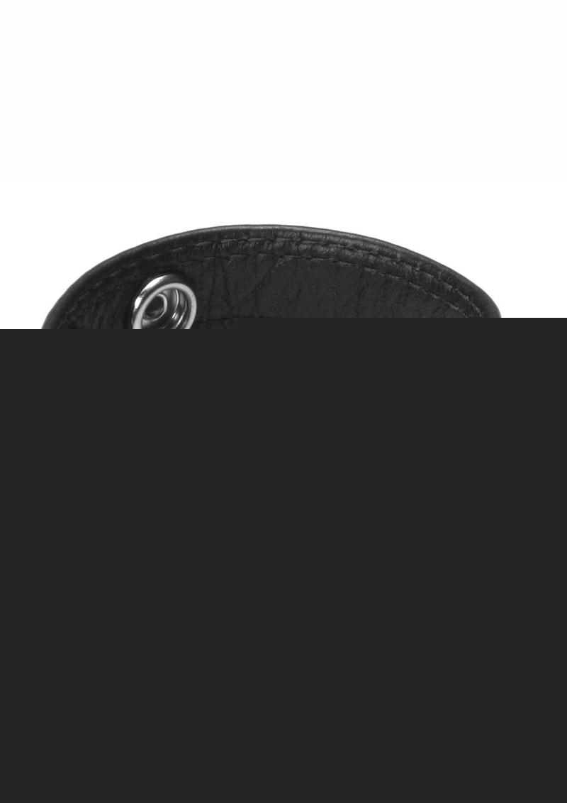 Strict Leather Speed Snap Cock Ring - Black