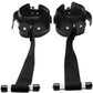 Strict Over The Door Restraints - Black