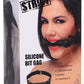 Strict Silicone Bit Gag - Black