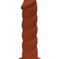 Suga' Daddy Silicone Dildo - Brown/Chocolate - 7in
