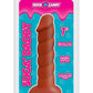Suga' Daddy Silicone Dildo - Brown/Chocolate - 7in