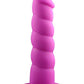 Suga' Daddy Silicone Dildo - Purple - 9.5in