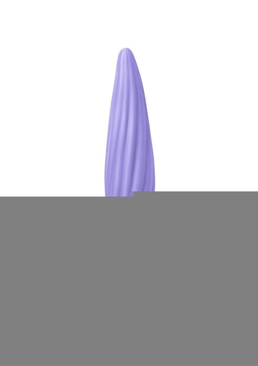 Sugar Pop Twist Rechargeable Silicone Vibrator - Purple