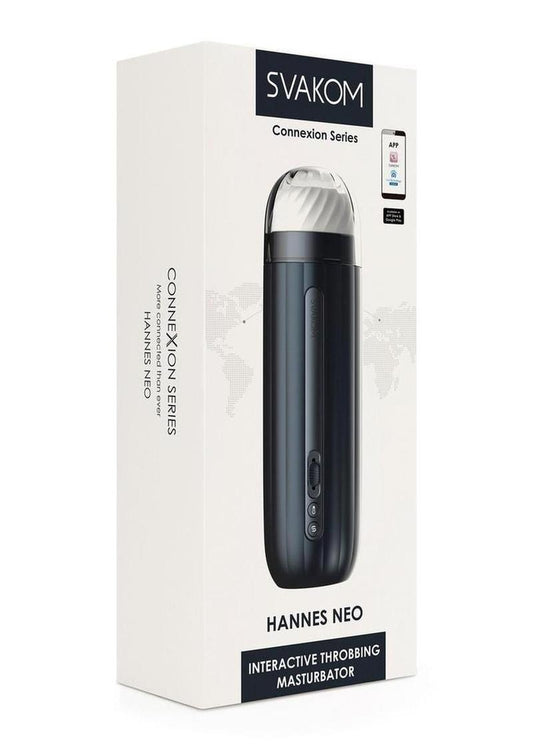 Svakom Hannes Neo Interactive Rechargeable Masturbator - Its Cassidy Bybee