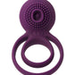 Svakom Tammy Silicone Rechargeable Clitoral Stimulator Couple's Ring - Purple