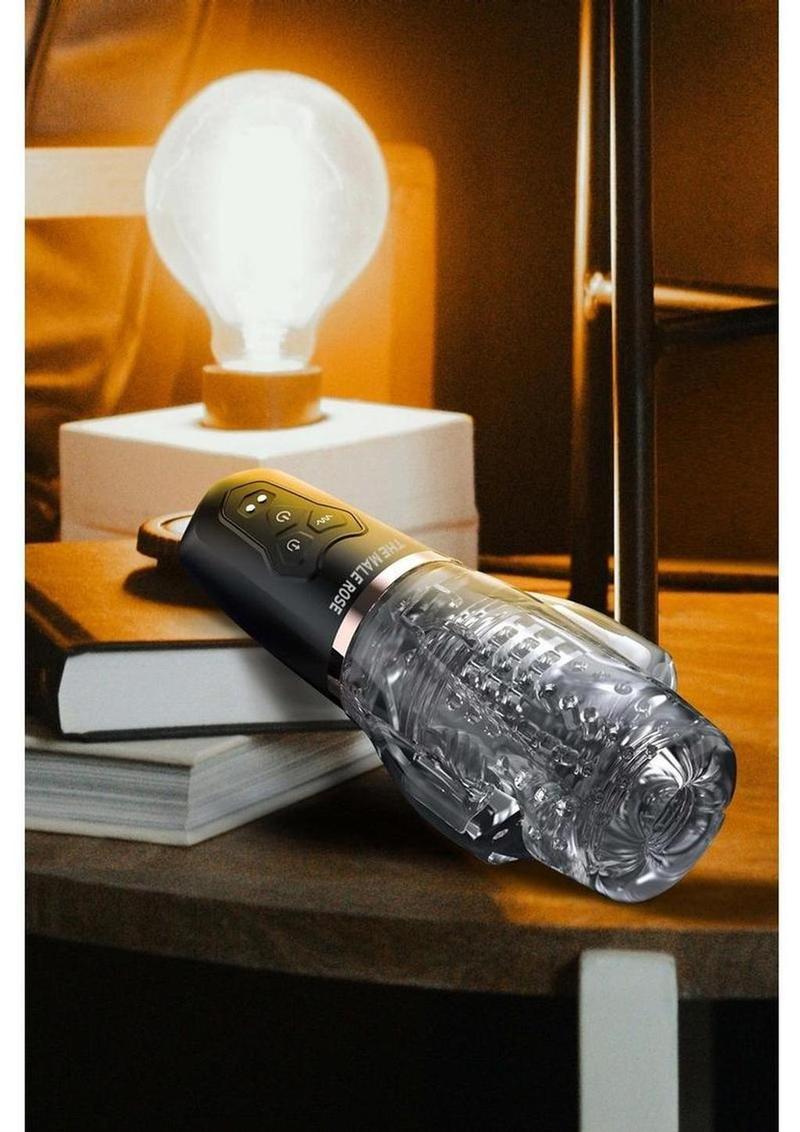 The Male Rose 2 Rechargeable Sucking Masturbator - Its Cassidy Bybee