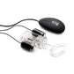 Trinity Men 20x Dual Cock Teaser with Cock and Ball Ring - Clear