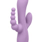 Triple Treat Rumbler Rechargeable Silicone Vibrator - Its Cassidy Bybee