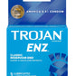 Trojan Condom Enz Lubricated - 3 Pack