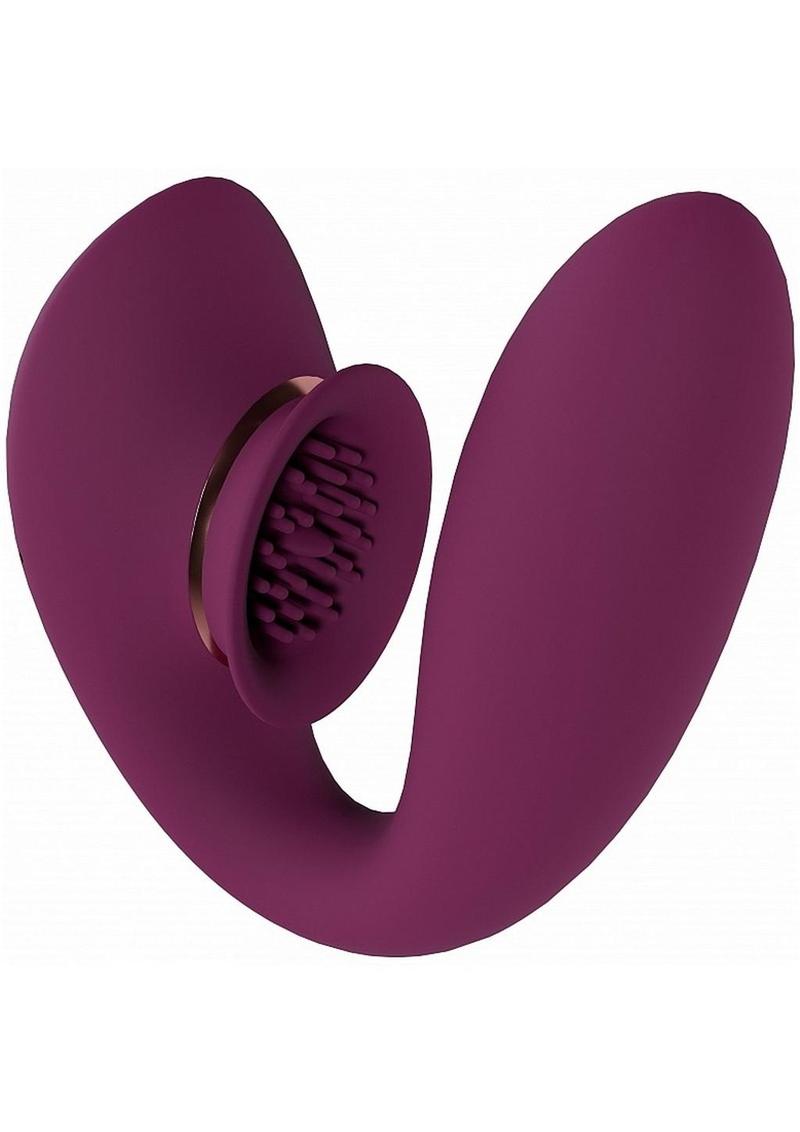 Curve 3 Silicone Rechargeable Suction and Tongue Vibrator