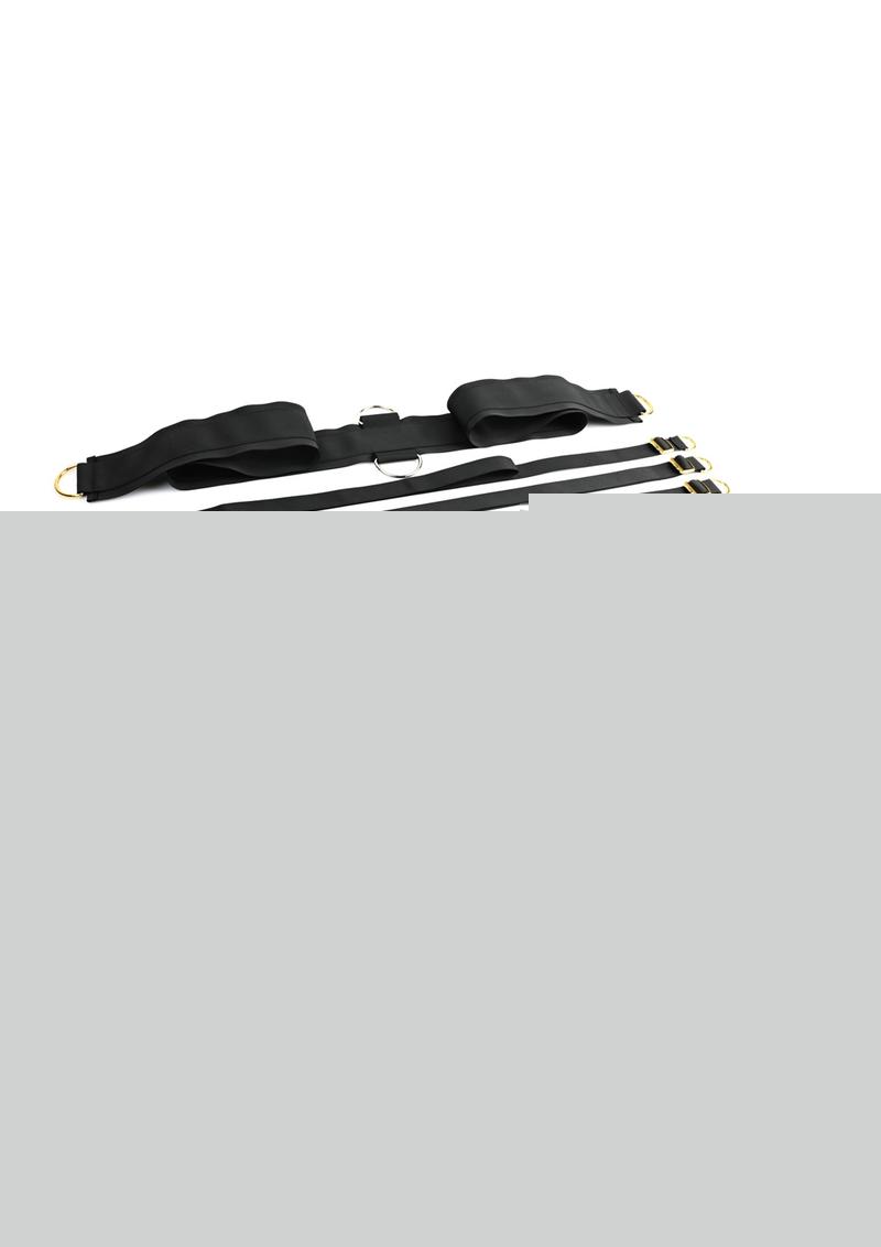 Under The Bed Restraint Set - Special Edition - Black/Gold