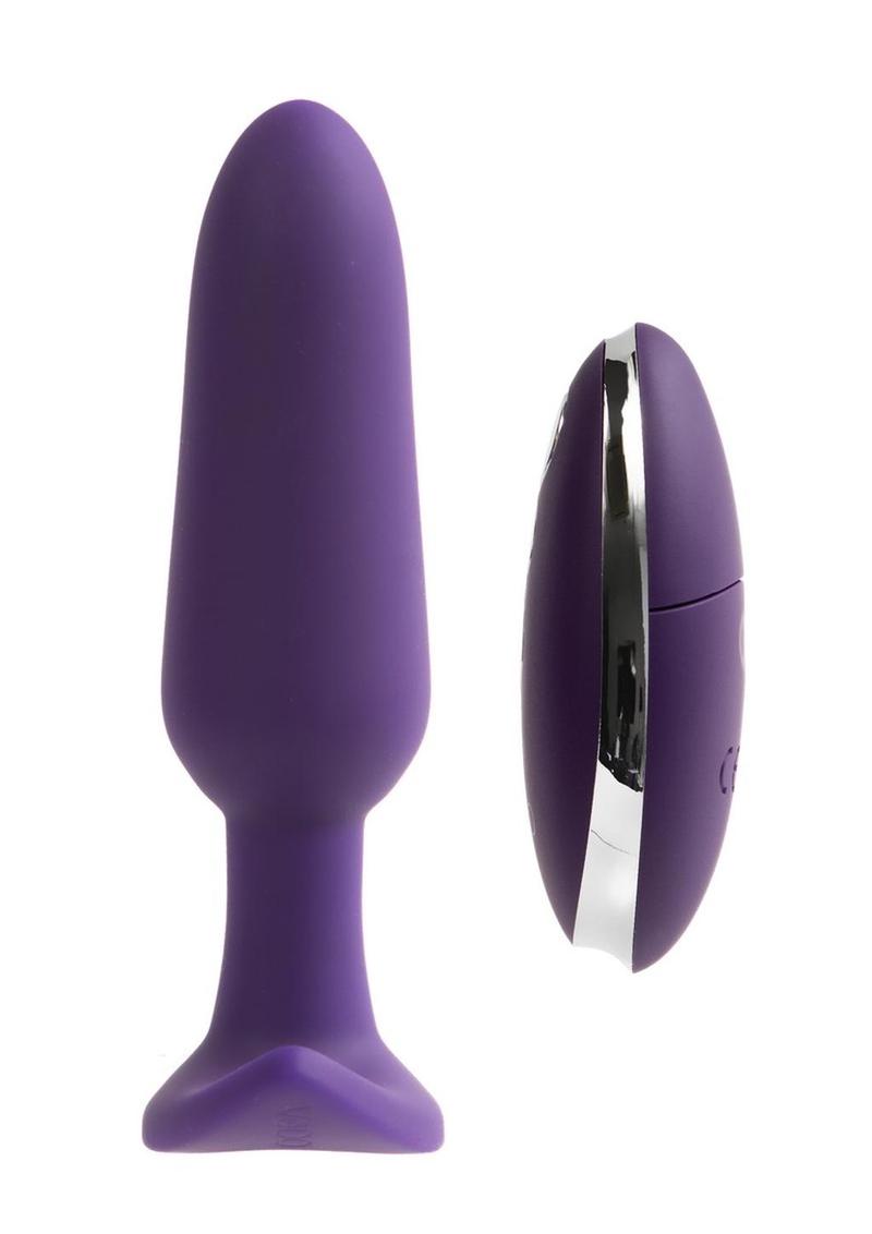 Vedo Bump Plus Rechargeable Silicone Anal Vibrator with Remote Control