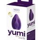 Vedo Yumi Rechargeable Silicone Layon Finger Vibrator - Deep Purple/Purple