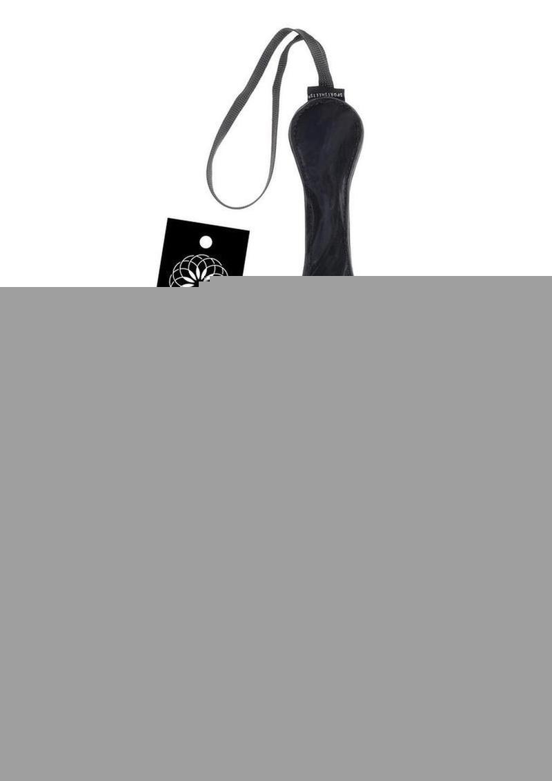 Velvet Noir Loop Paddle - Black