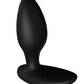 We-Vibe Ditto+ App Compatible Vibrating Rechargeable Silicone Butt Plug with Remote Control - Satin - Black