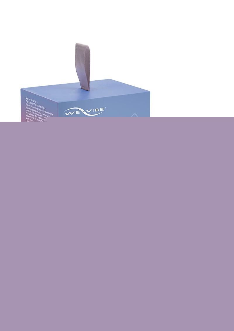 We-Vibe Melt Pleasure Air Rechargeable Silicone Clitoral Stimulator - Coral/Orange