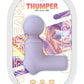 Wet Dreams Thumper Vibrating Silicone Rechargeable Massage Wand - Magenta/Pink