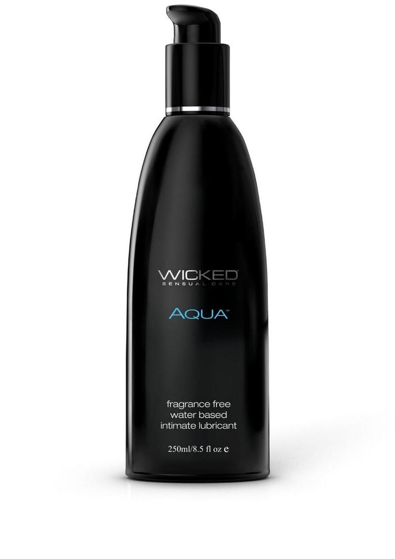 Wicked Aqua Water Based Lubricant Fragrance Free - Its Cassidy Bybee